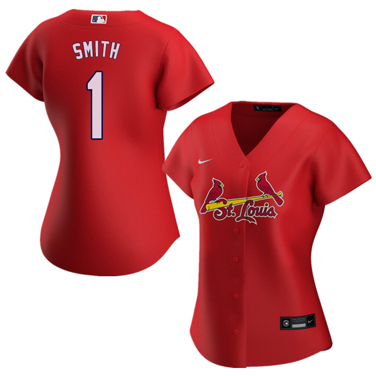 Nike Women #1 Ozzie Smith St.Louis Cardinals Baseball Jerseys Sale-Red